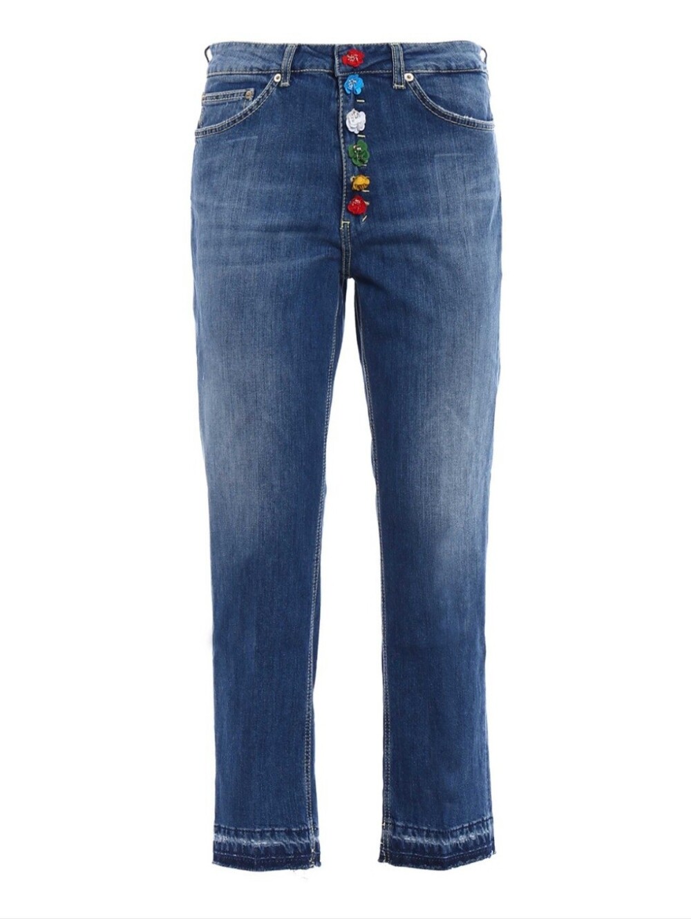 Dondup Koons Loose Fit Ankle Denim Size 30 $345 NEW Denim